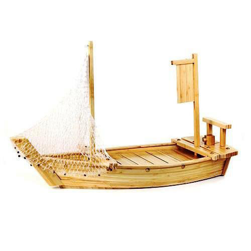 Barco Madera Sushi