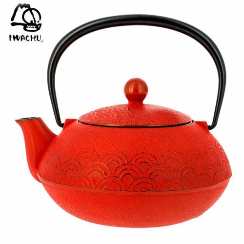 Tetera Iwachu Wave Rojo