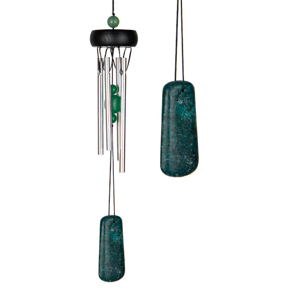 Campana de Viento Jade Precious Stones Detalle