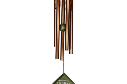 Campana de Viento Mercurio Bronce Verde