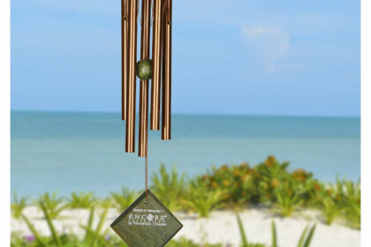 Campana de Viento Mercurio Bronce Verde Visión